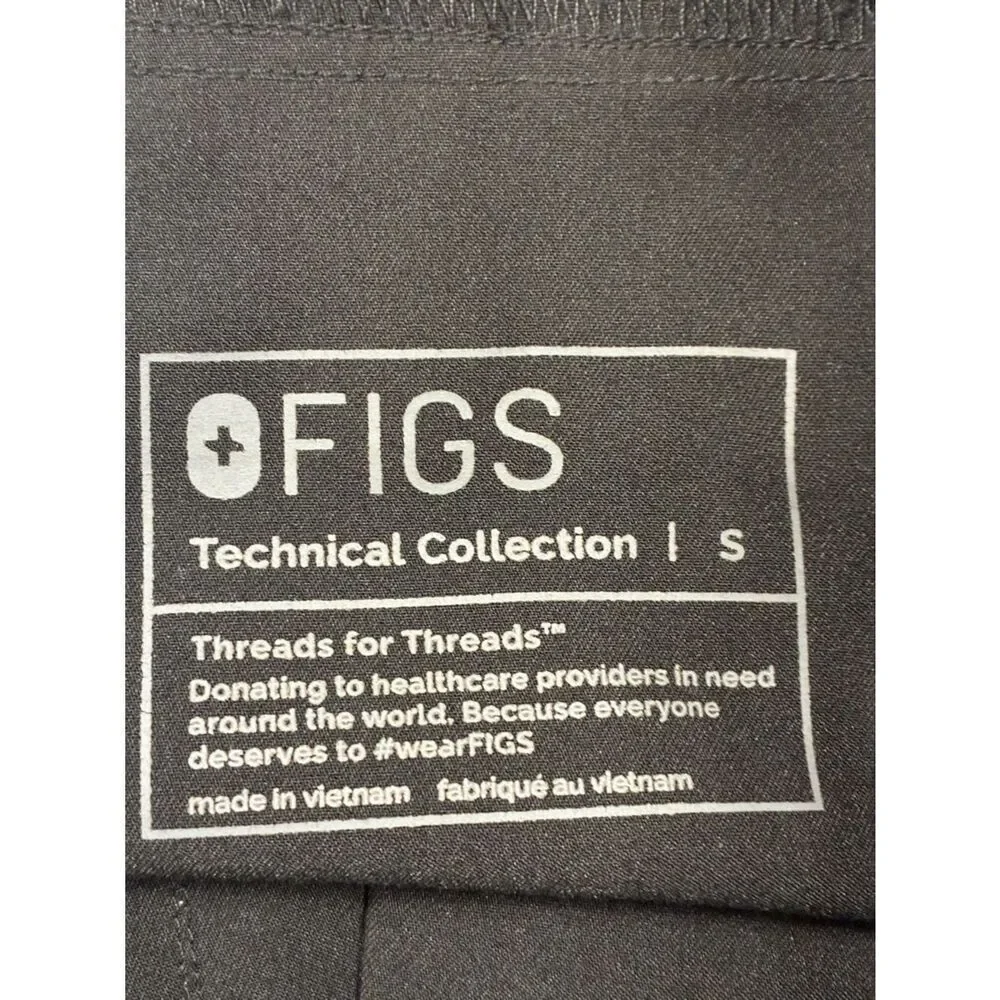 FIGS Tansen Jogger Black Men’s Size Small